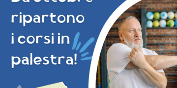 ALLA FISIOMEDICA DA OTTOBRE RIPARTONO I CORSI IN PALESTRA